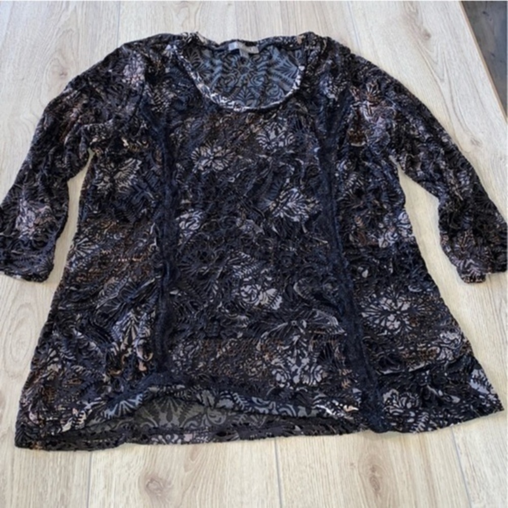 Roz & Ali Long Sleeve shirt top